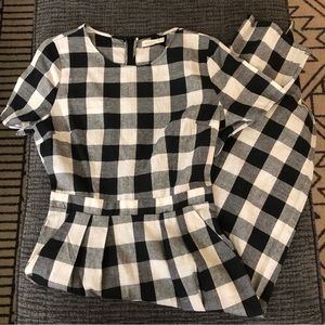 Black and white jumpsuit from Roolee size S.